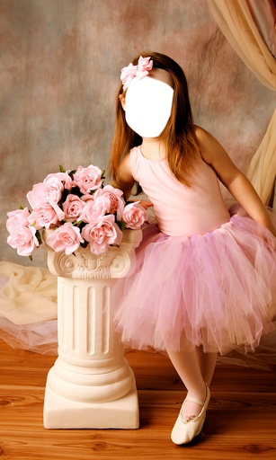 Ballerina Dress Photo Montage