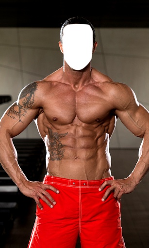 Body Builder Photo Montage