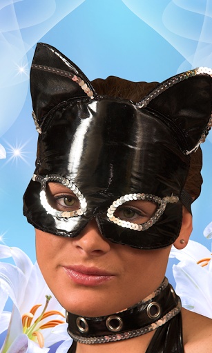 Cat Mask Photo Montage