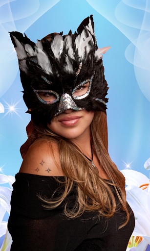 Cat Mask Photo Montage