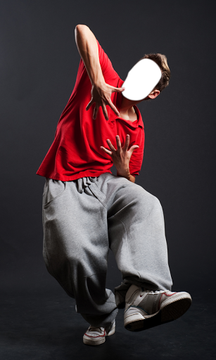 Hip Hop Man Photo Montage