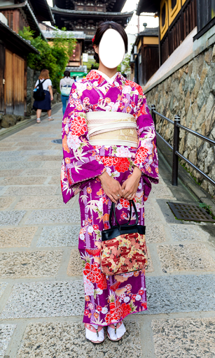 Japanese Kimono Photo Montage