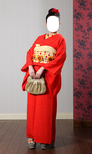 Japanese Kimono Photo Montage