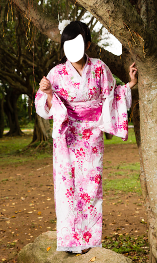 Japanese Kimono Photo Montage