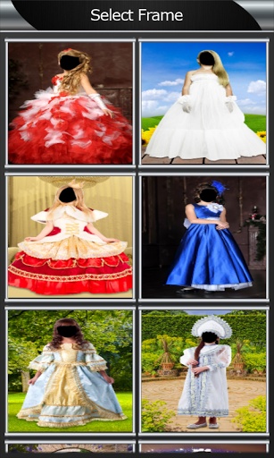Princess Girl Photo Montage