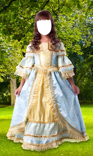 Princess Girl Photo Montage