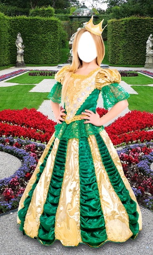 Princess Girl Photo Montage