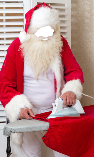 Santa Claus Photo Montage