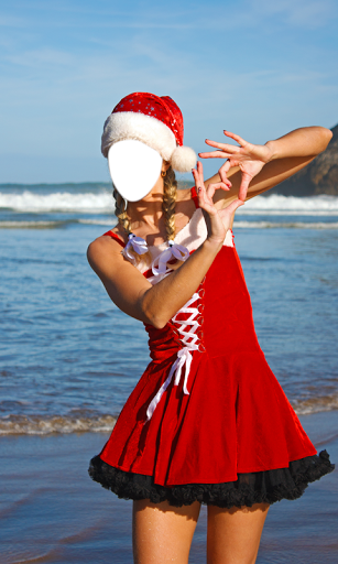 Santa Claus Photo Montage