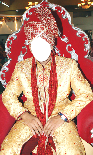 Sherwani Suit Photo Montage