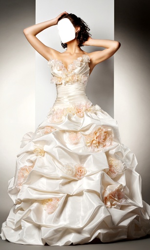 Wedding Dress Photo Montage