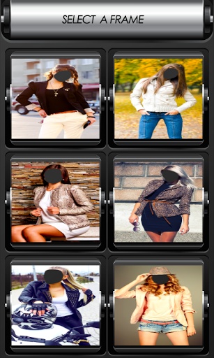 Women Jacket Photo Montage