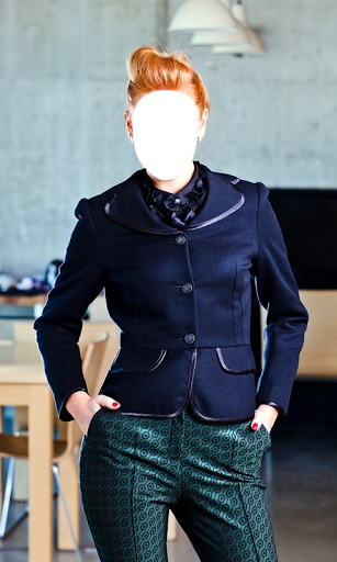 Women Jacket Photo Montage