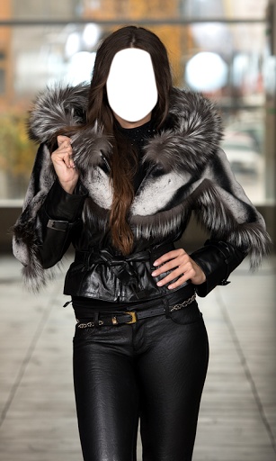 Women Jacket Photo Montage