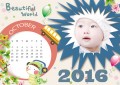 Cartoon Calendar Photoframes