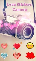 Love Stickers Camera mobile app for free download