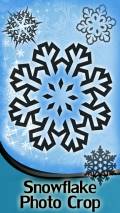 Snowflake Photo Crop mobile app for free download
