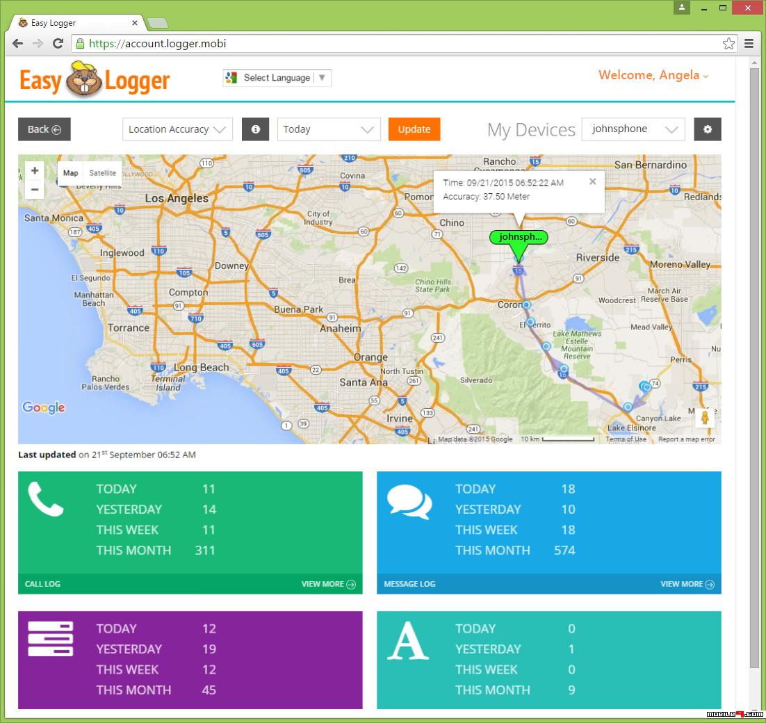 Easy Logger Free Sms Tracker And Cell Phone Monitor