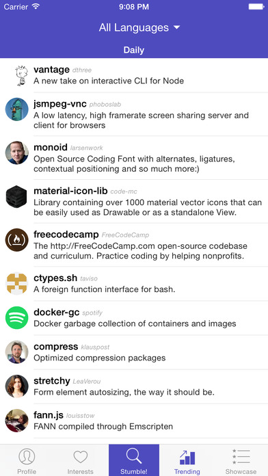Repostumble   Discover Githubs Best Projects