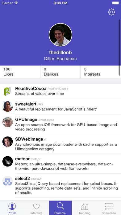 Repostumble   Discover Githubs Best Projects
