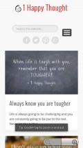 1 Happy Thought   Free Quotes App