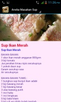 Aneka Resepi Masakan Sup mobile app for free download
