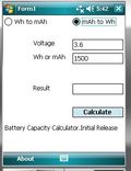 Battery Capacity Calculator mobile app for free download