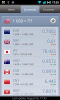 Currency Exchange Rates mobile app for free download