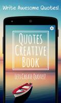 Quotes Creative Book mobile app for free download