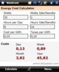 WattCost mobile app for free download