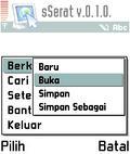 sSerat v.0.1.0 QD mobile app for free download