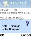 zvBasic v0.6b In mobile app for free download