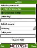 Hijri  Gregorian date converter mobile app for free download