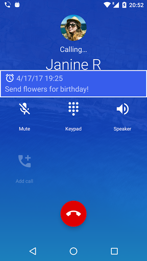 Call Reminders Notes