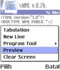 sWML v.0.2b En Personal mobile app for free download