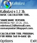 Kalkulasi v.1.2.3b. Personal mobile app for free download
