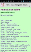 Nama Bayi Islam mobile app for free download