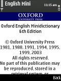 Oxford English Mini Dictionary mobile app for free download