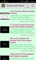 Surah Pilihan mobile app for free download