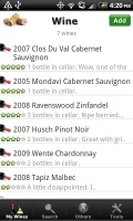 Wine   List, Ratings & Cellar 1.526 mobile app for free download