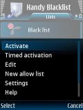 Handy Black List mobile app for free download