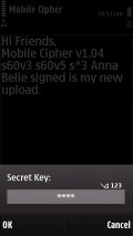 Mobile Cipher mobile app for free download