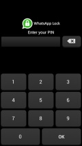 WhatsApp Locker mobile app for free download