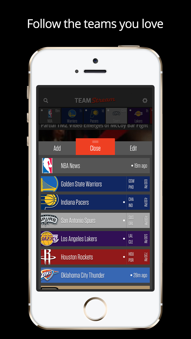 Team Stream   Sports News Scores Alerts  Highlights