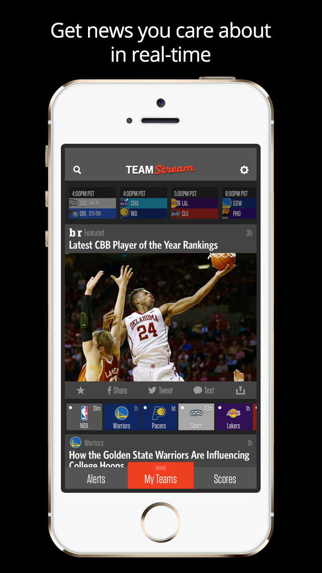 Team Stream   Sports News Scores Alerts  Highlights