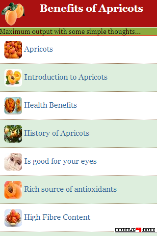 Benefits Of Apricots