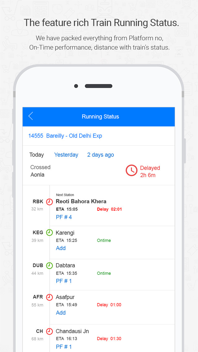 Indian Railways Pnr Status Irctc Train Info Railyatri