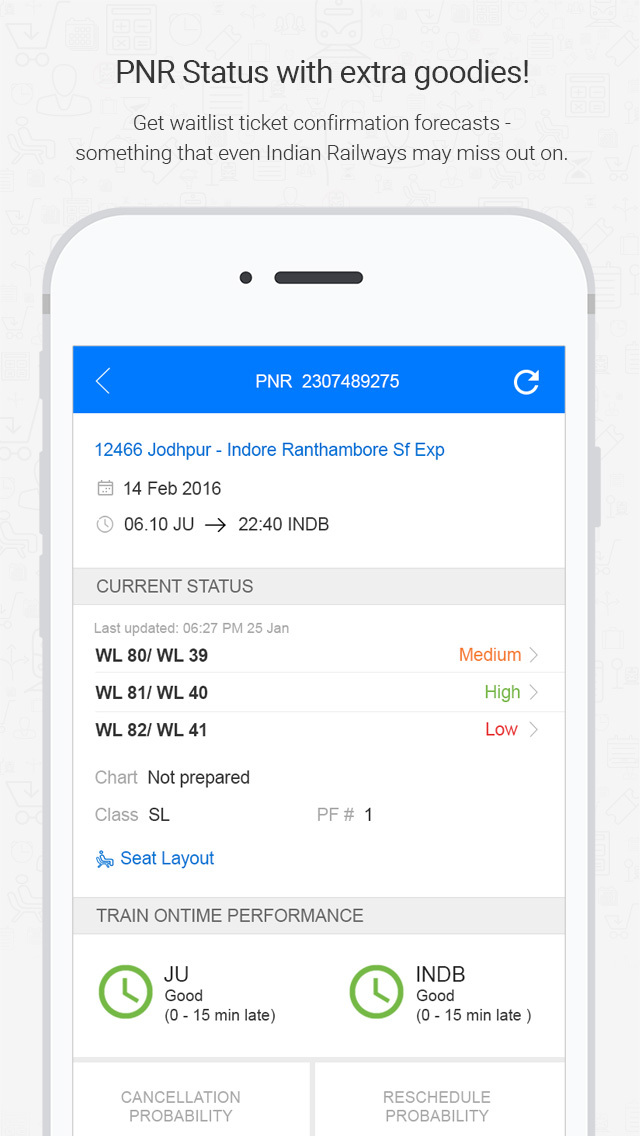 Indian Railways Pnr Status Irctc Train Info Railyatri