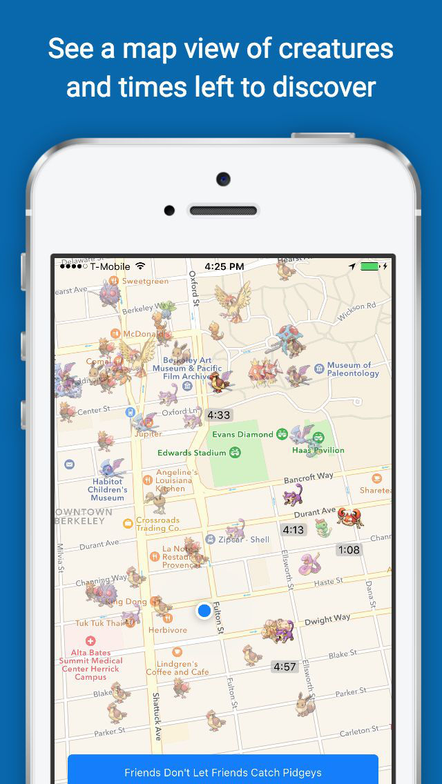 Pokemap   Predictive Mapper  Finder For Pokemon Go