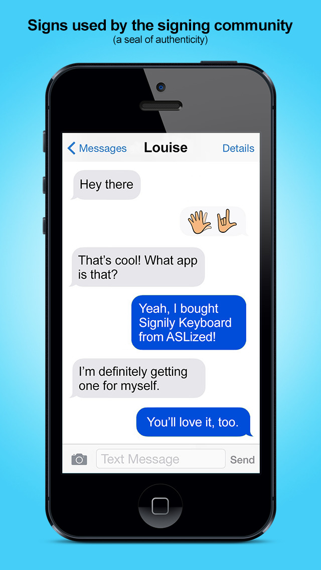 Signily Keyboard Sign Language Emoji And Gifs 1.0